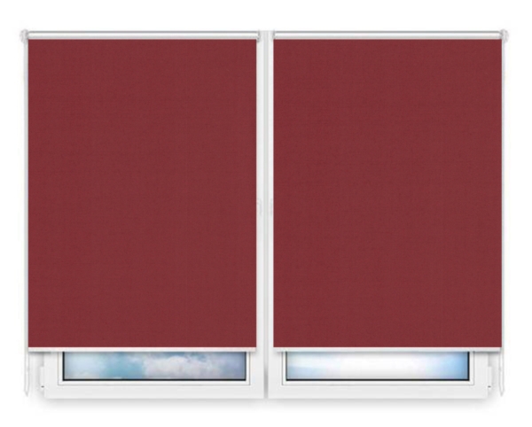 Рулонные шторы Мини Карина-бордовый цена. Купить в «Мастерская Жалюзи»